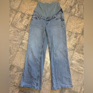 H&M Wide Leg Maternity Jeans